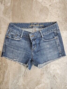 Cut-Off Jean Shorts.